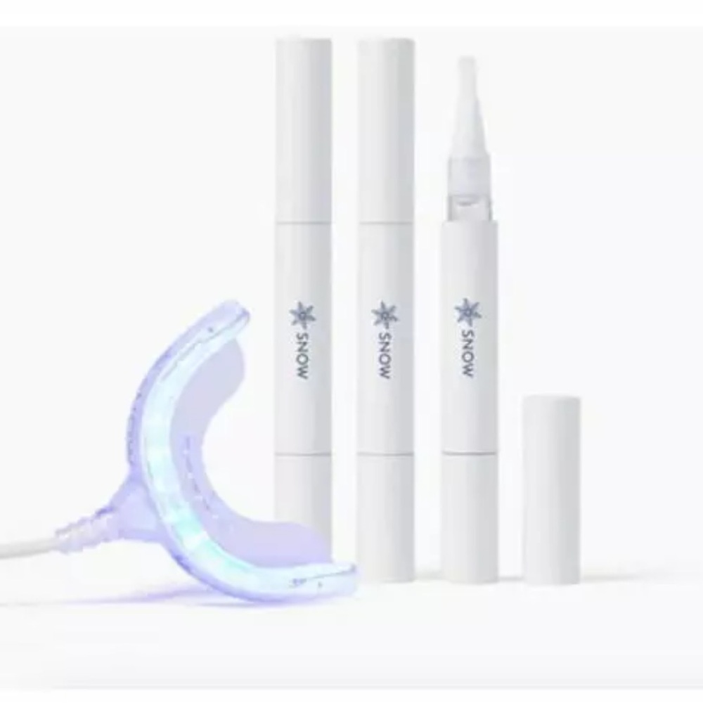 Teeth Whitening Kit new 3 serums charger by Snow Diamond Series